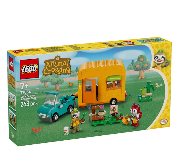 LEGO Animal Crossing 77054 Leif i jego karawan i sklep ogrodniczy - 1284255 - zdjęcie 4